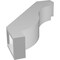 Ekena Millwork 3-in. W x 12-in. D x 16-in. H Copenhagen Architectural Grade PVC Knee Brace BRCP03X12X16CHG - alternate 3